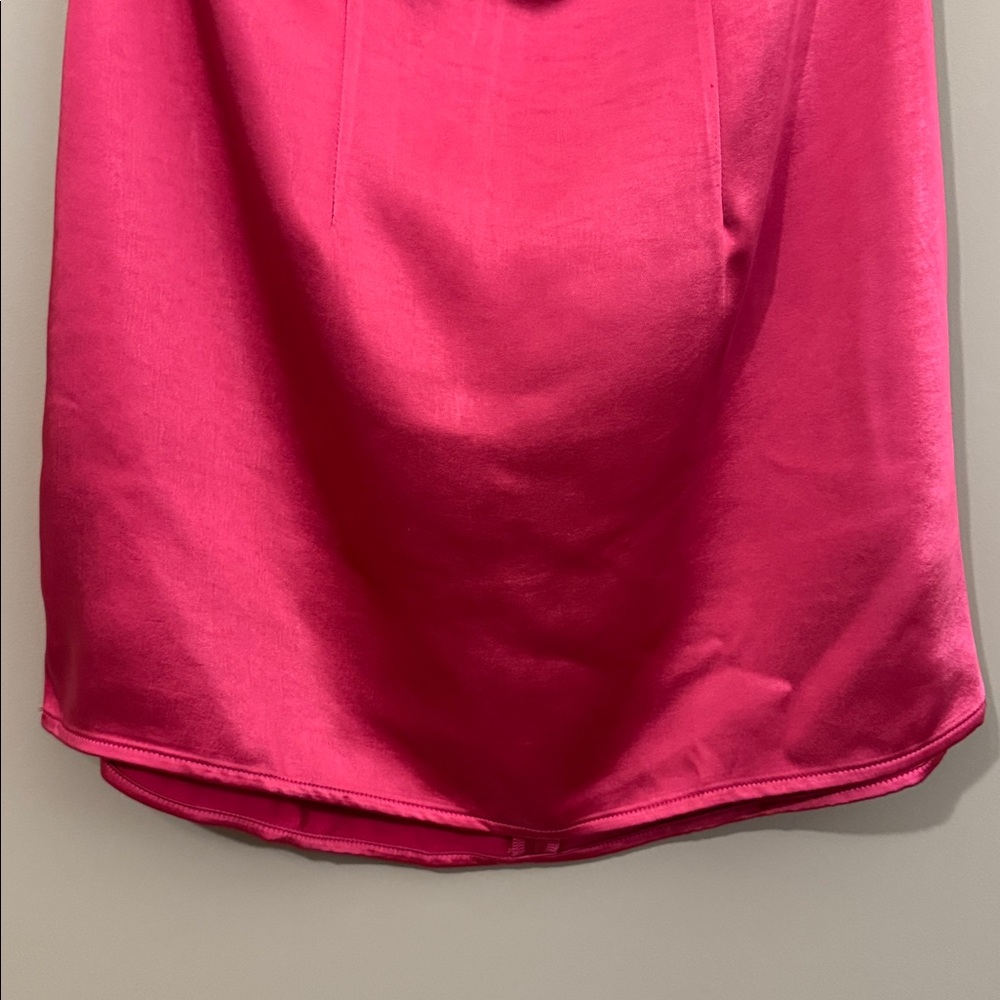 NWT- Princess Polly Rava Off The Shoulder Mini Dress, Hot Pink, Size 8 - Picture 8 of 12